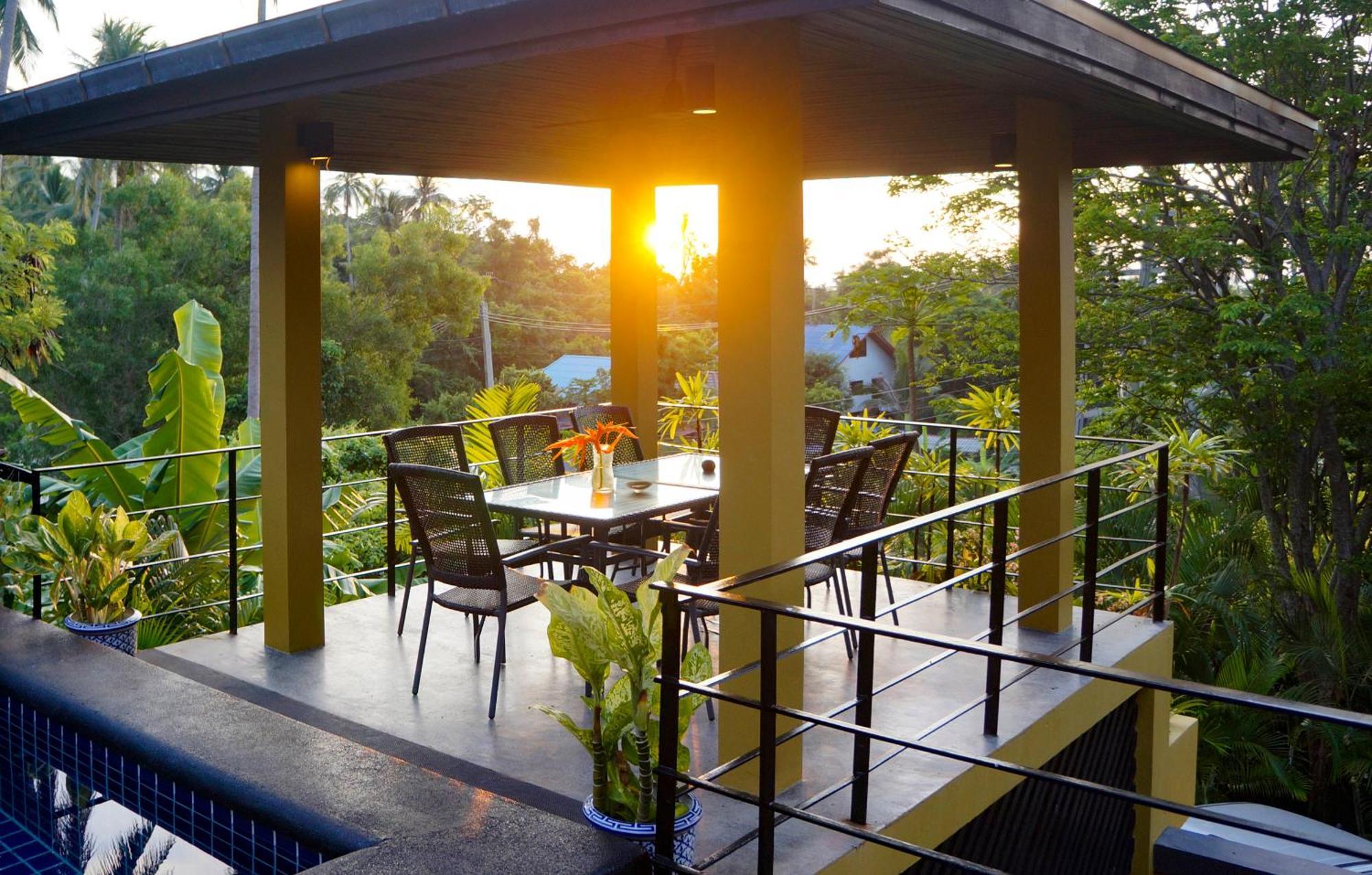 Butterfly Garden Villa Laem Set Beach Buitenkant foto
